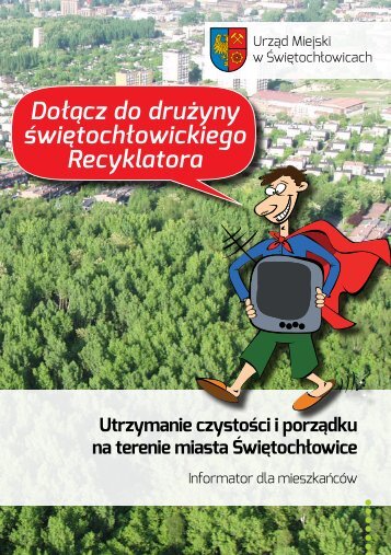 Utrzymanie czystości i porządku na terenie miasta Świętochłowice