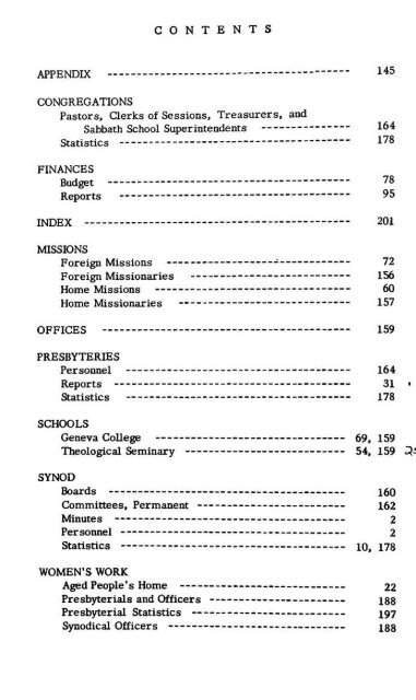 Reformed Presbyterian Minutes of Synod 1961 - Rparchives.org