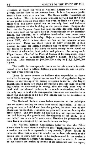 Reformed Presbyterian Minutes of Synod 1961 - Rparchives.org