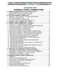 chapter two -- juvenile court jurisdiction - Drake University Law School