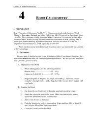 BOMB CALORIMETRY - Python Home Page