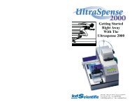 UltraSpense 2000 Quick Start.pub - KD Scientific Syringe Pumps