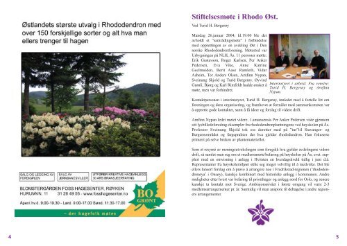 Utgave nr 2 - Den norske Rhododendronforening