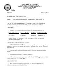 IMSI-MWR 10 January 2013 MEMORANDUM FOR ... - Fort Sill MWR