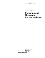 Preparing and Managing Correspondence - Fort Sill MWR