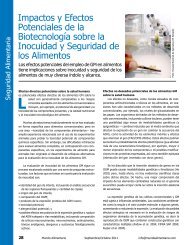 Impactos y Efectos Potenciales de la ... - AlimentariaOnline