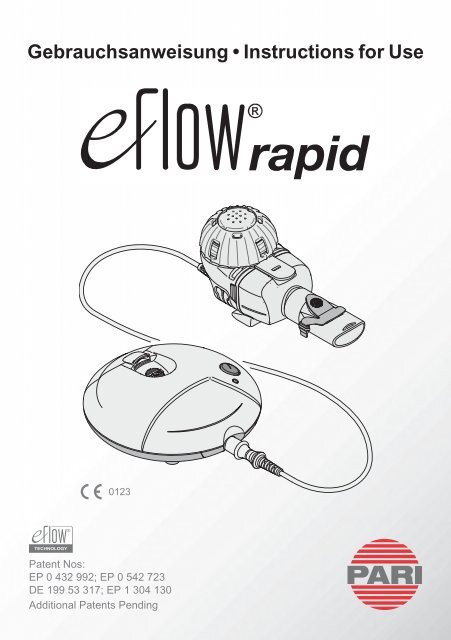 Documentation Notice Système eFLOW rapid - PulmoMed