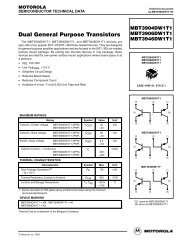 Dual General Purpose Transistors