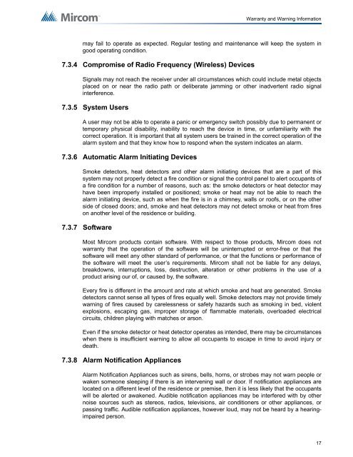 LT-1002_RAM-300LCD_Installation_and_Operation_Manual - Mircom