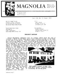 Vol. VII, no. 1 & 2 - Southern Garden History Society