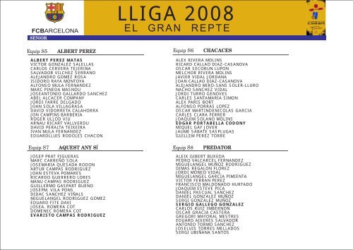 LLIGA 2008 - FCBarcelona.cat
