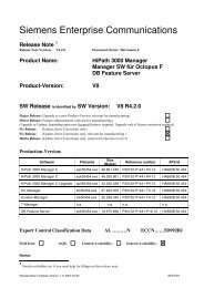 Siemens Enterprise Communications - the HiPath Knowledge Base