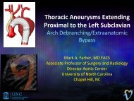 Arch Debranching/Extraanatomic Bypass - VascularWeb