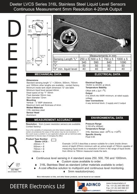 DEETER Electronics Ltd