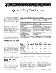 AGR-62: Quality Hay Production - UK College of Agriculture