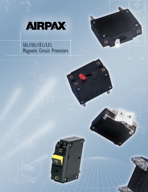 US Authorized AIRPAX IEL111-1-62-50.0-01-V Circuit Breaker Magnetic 3Pole 50A