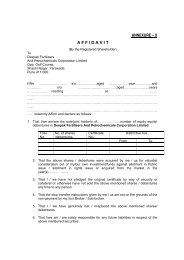 annexure â xaffidavit - Deepak Fertilisers and Petrochemicals ...