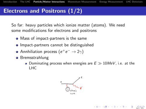 Standard Model at the LHC (Lecture 2: Particle Detectors) M. Schott ...