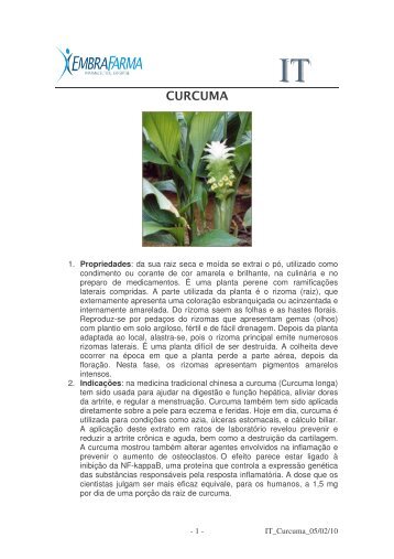 CURCUMA - EMBRAFARMA