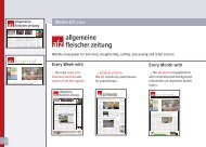 journal - fleischwirtschaft.com - Allgemeine Fleischer Zeitung