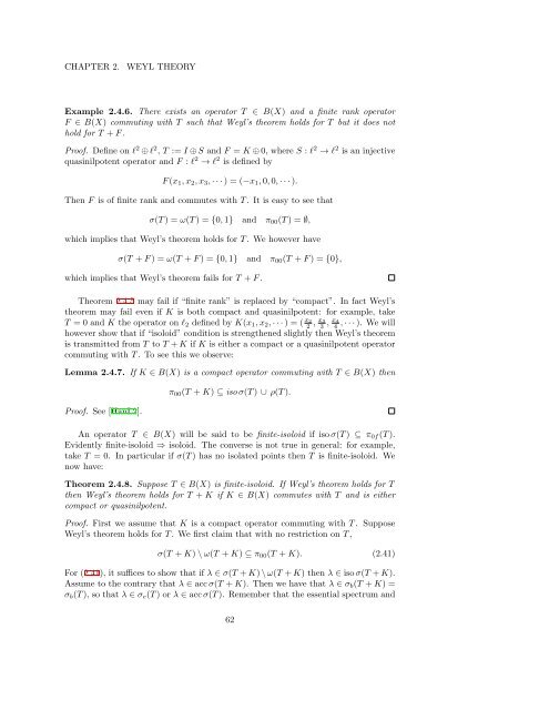 Woo Young Lee Lecture Notes on Operator Theory