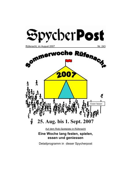 Einzelseiten - Spycher Post