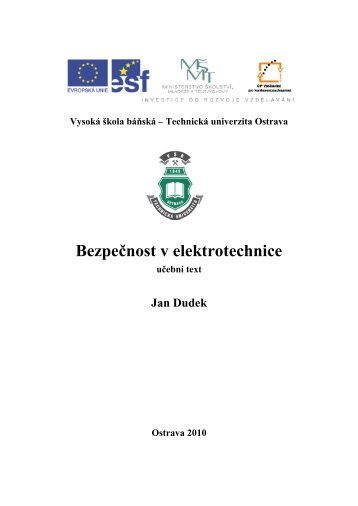 BezpeÄnost v elektrotechnice - Personalizace vÃ½uky prostÅednictvÃ­m ...