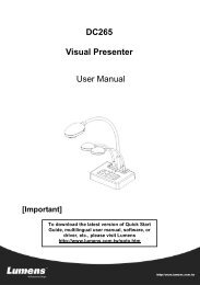 DC265 Visual Presenter