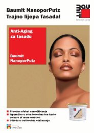 Baumit NanoporPutz Trajno lijepa fasada! - fasade