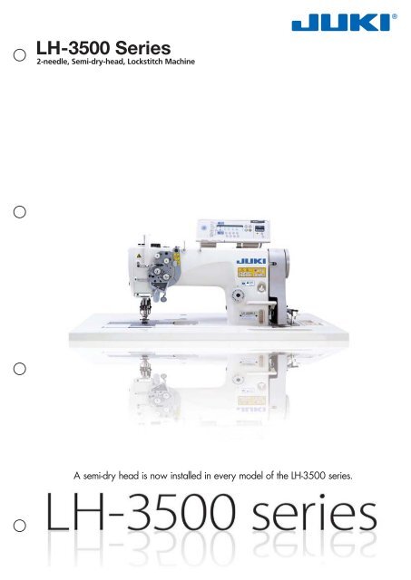 LH-3500 Series - John Harb Sewing Machine Co