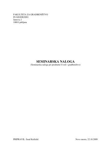 SEMINARSKA NALOGA - Student Info