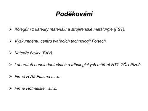 Souvislost metod hodnocenÃ­ adhezivnÄ kohezivnÃ­ho ... - ATeam