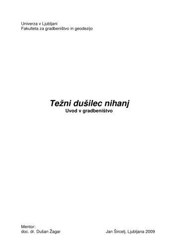 TeÅ¾ni duÅ¡ilec nihanj - Student Info