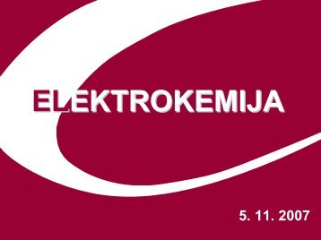 potencial elektrode - Student Info