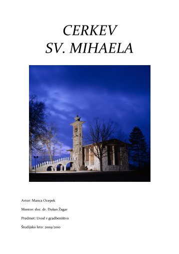 CERKEV SV. MIHAELA - Student Info