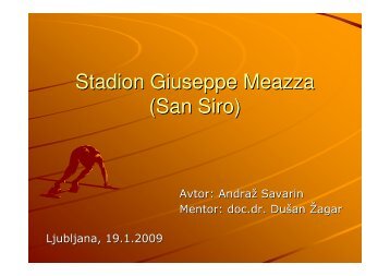 Stadion Giuseppe Meazza (San Siro) - Student Info