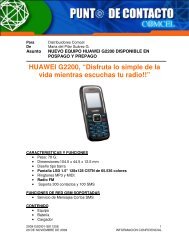 HUAWEI G2200 - Red Maestra COMCEL