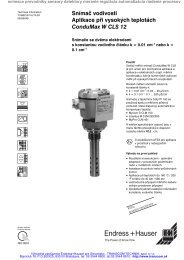 Prevodník vodivosti ConduMax W CLS12 CLS 12 - Transcom Technik