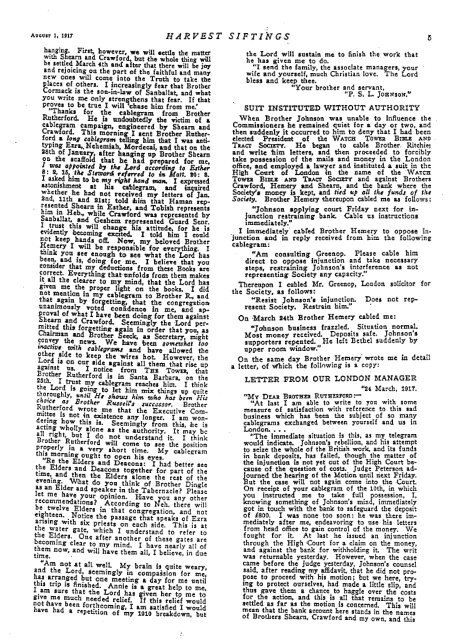 1917 Watchtower Bible Student Schism - A2Z.org