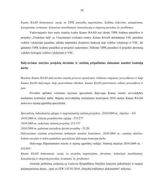 Kauno RAAD 2010 m. ataskaita - Kauno regiono aplinkos apsaugos ...