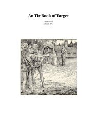 An Tir Book of Target 2013