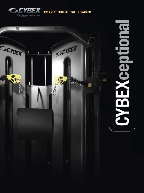 Cybex Bravo Functional Trainer.pdf - Used Fitness Equipment