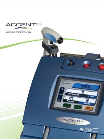 Accent XL Brochure - Alma Lasers