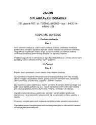 Zakon o planiranju i izgradnji [ pdf ]