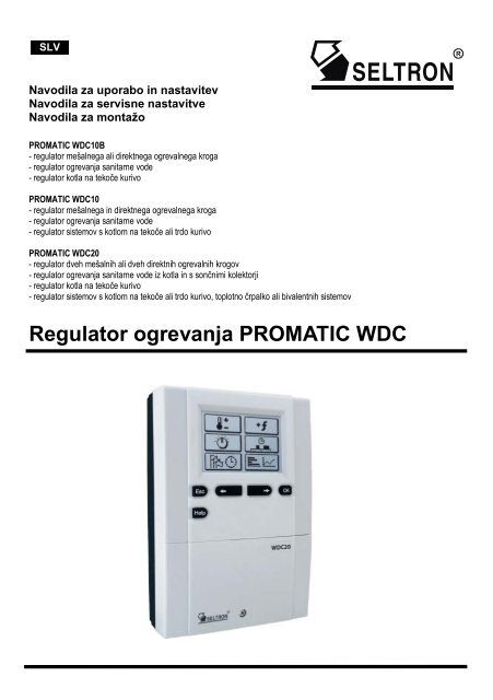Regulacija Seltron WDC - Ika