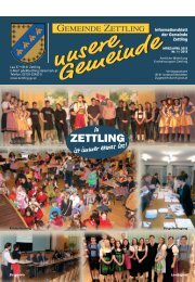 unsere Gemeinde unsere Gemeinde - Gemeinde Zettling