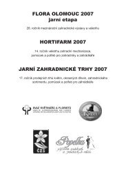 katalog 2007 - Výstaviště Flora Olomouc, as