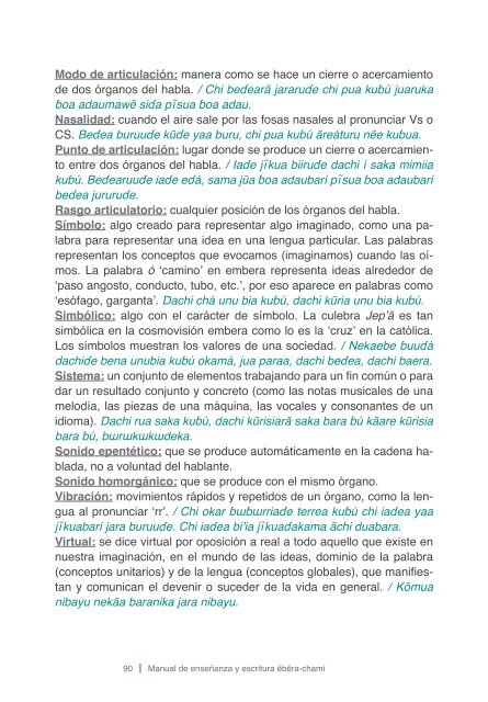 Manual Embera - GobernaciÃ³n de Antioquia