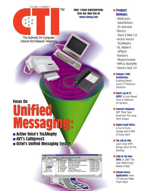 Jan-Feb 1997 - Call Center CRM News Blog