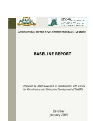 baseline study final report - Kilimo